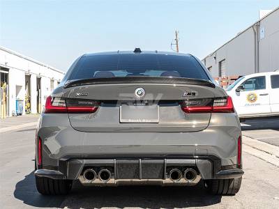RW Carbon - BMW G20 G80 3D Style Carbon Fiber Trunk Spoiler bmwg20020 - Image 3