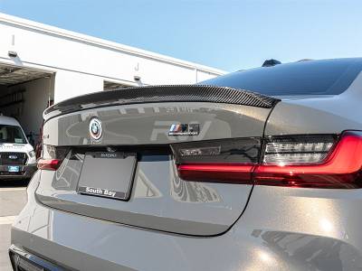 RW Carbon - BMW G20 G80 3D Style Carbon Fiber Trunk Spoiler bmwg20020 - Image 4