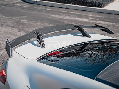 RW Carbon - BMW M Style Carbon Fiber Rear Wing bmwg80017 - Image 2