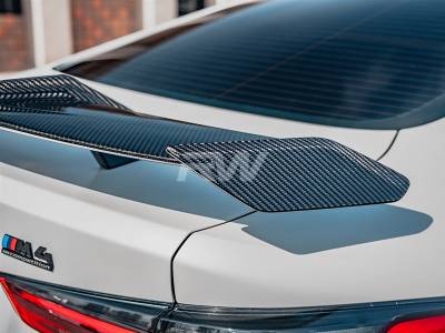 RW Carbon - BMW M Style Carbon Fiber Rear Wing bmwg80017 - Image 3