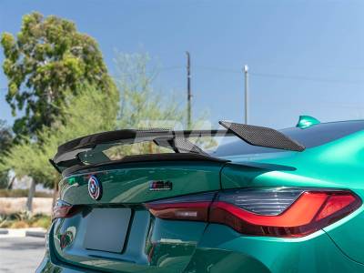 RW Carbon - BMW M Style Carbon Fiber Rear Wing bmwg80017 - Image 4