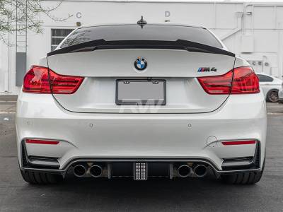 RW Carbon - BMW F82 M4 Style Carbon Fiber Trunk Spoiler bmwf82m410 - Image 3