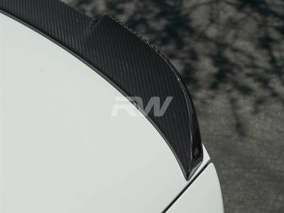 RW Carbon - BMW F82 M4 CS Style Carbon Fiber Trunk Spoiler bmwf82m409 - Image 2