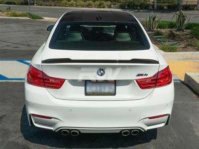 RW Carbon - BMW F82 M4 CS Style Carbon Fiber Trunk Spoiler bmwf82m409 - Image 4