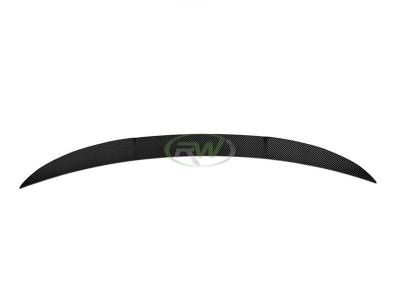 RW Carbon - BMW F82 M4 RWS Carbon Fiber Trunk Spoiler bmwf8x042 - Image 6