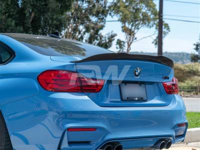 RW Carbon - BMW F82 M4 GTX Carbon Fiber Trunk Spoiler bmwf82m408 - Image 3