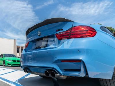 RW Carbon - BMW F82 M4 GTX Carbon Fiber Trunk Spoiler bmwf82m408 - Image 4