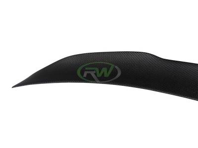 RW Carbon - BMW F82 M4 GTX Carbon Fiber Trunk Spoiler bmwf82m408 - Image 6