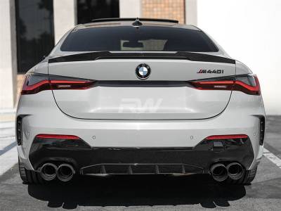 RW Carbon - BMW G22 G82 Coupe M4 Style CF Trunk Spoiler bmwg2201 - Image 2