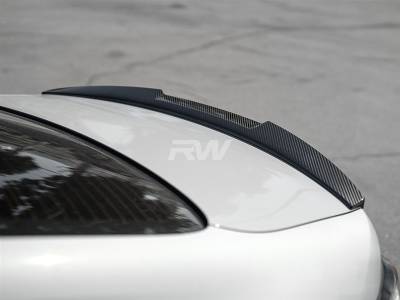 RW Carbon - BMW G22 G82 Coupe M4 Style CF Trunk Spoiler bmwg2201 - Image 3