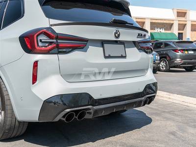 RW Carbon - BMW G01 X3 F97 X3M RWS Carbon Fiber Mid Spoiler bmwf97004 - Image 2