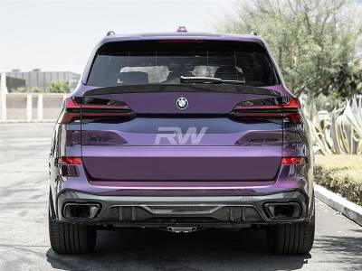 RW Carbon - BMW F95 X5M G05 X5 RWS Carbon Fiber Mid Spoiler bmwf95017 - Image 2