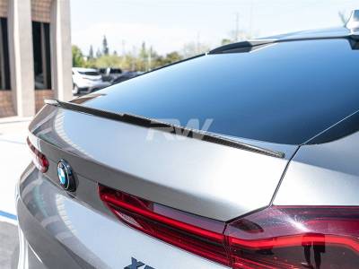 RW Carbon - BMW G06 X6 F96 X6M M Style CF Trunk Spoiler bmwg06003 - Image 3