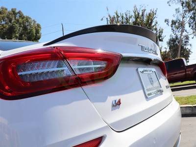 Maserati Quattroporte Carbon Fiber Trunk Spoiler Masquad01
