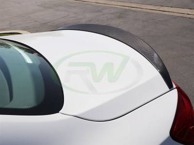 RW Carbon - Maserati Quattroporte Carbon Fiber Trunk Spoiler Masquad01 - Image 2