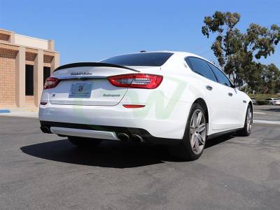 RW Carbon - Maserati Quattroporte Carbon Fiber Trunk Spoiler Masquad01 - Image 3