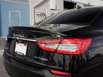 RW Carbon - Maserati Quattroporte Carbon Fiber Trunk Spoiler Masquad01 - Image 4