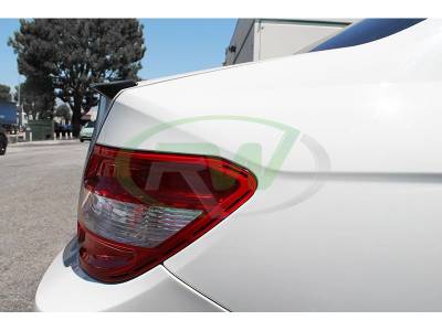 RW Carbon - Mercedes W204 AMG Style Carbon Fiber Trunk Spoiler mercw20431 - Image 3