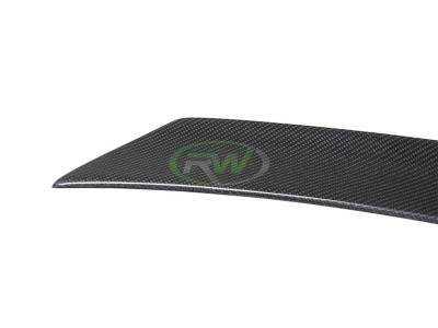 RW Carbon - Mercedes W204 DTM Carbon Fiber Trunk Spoiler mercw20423 - Image 6