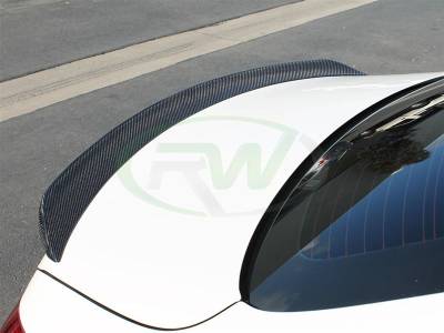 RW Carbon - Mercedes W205 Sedan DTM Carbon Fiber Trunk Spoiler mercw20506 - Image 4