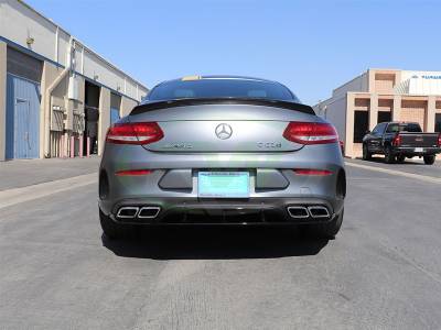 RW Carbon - Mercedes W205 Coupe ED1 Style CF Trunk Spoiler mercw20522 - Image 2