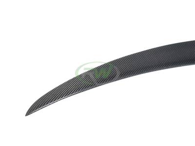 RW Carbon - Mercedes W205 AMG Style Carbon Fiber Trunk Spoiler mercw20501 - Image 6