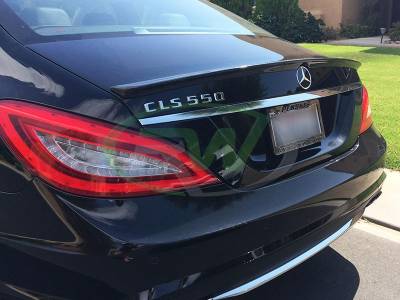 Mercedes W218 CLS Carbon Fiber Trunk Spoiler mercw21802