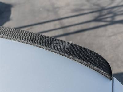 RW Carbon - Mercedes W211 AMG Style Carbon Fiber Trunk Spoiler mercw21108 - Image 4