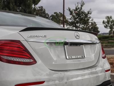 RW Carbon - Mercedes W213 ED1 Style Carbon Fiber Trunk Spoiler mercw21303 - Image 3