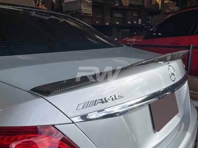 RW Carbon - Mercedes W213 GTX Carbon Fiber Trunk Spoiler mercw21309 - Image 3