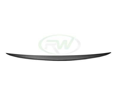 RW Carbon - Mercedes W213 OEM Style Carbon Fiber Trunk Spoiler mercw21313 - Image 3