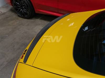 RW Carbon - Mercedes C190 GT GTC GTS RWS CF Trunk Spoiler mercc19008 - Image 3