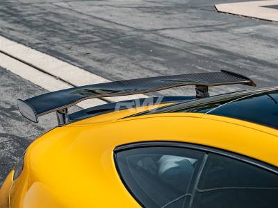 RW Carbon - Mercedes C190 GT GTS GTC GTR Style CF Wing mercc19004 - Image 2