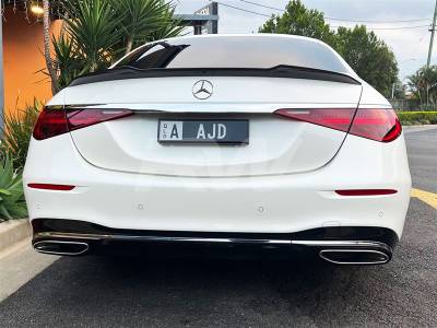 RW Carbon - Mercedes W223 XR Carbon Fiber Trunk Spoiler mercw22301 - Image 4