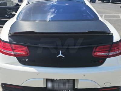 Mercedes C217 DTM Carbon Fiber Trunk Spoiler mercc217001