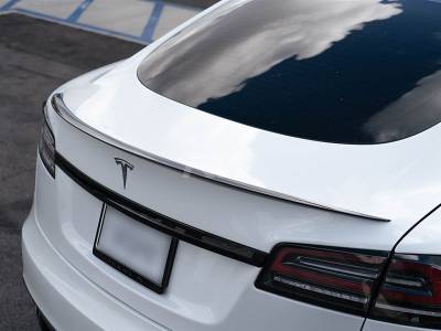Tesla Model S / S Plaid Carbon Fiber Trunk Spoiler tesla025