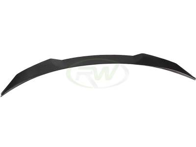 RW Carbon - Tesla Model Y DTM Carbon Fiber Trunk Spoiler tesla013 - Image 4