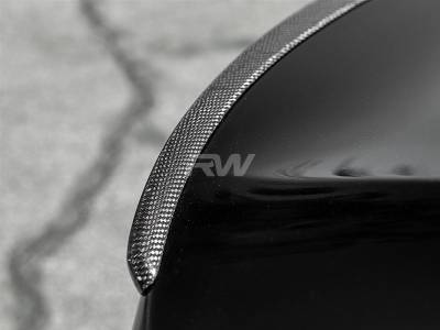 RW Carbon - Tesla Model Y Carbon Fiber OE Style Trunk Spoiler tesla014 - Image 3