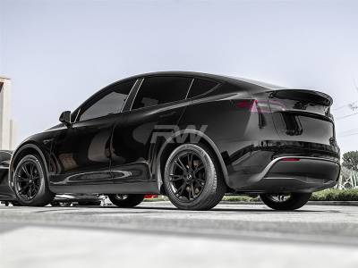 RW Carbon - Tesla Model Y Carbon Fiber OE Style Trunk Spoiler tesla014 - Image 4