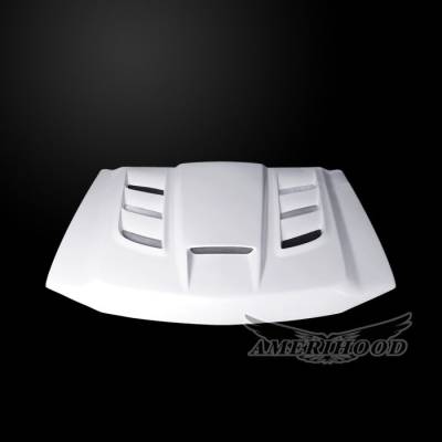 AmeriHood Fiberglass - Chevrolet Silverado 1500 VIP AmeriHood Ram Air Hood CS06AHVIPFHW - Image 2