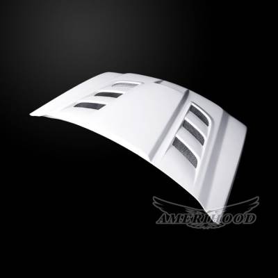 AmeriHood Fiberglass - Chevrolet Silverado 1500 VIP AmeriHood Ram Air Hood CS06AHVIPFHW - Image 3