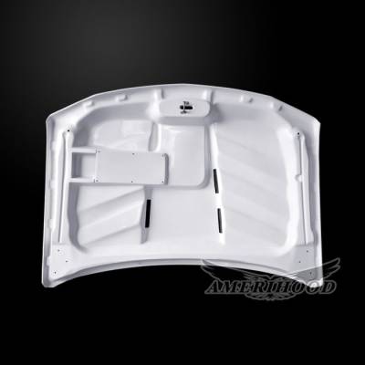 AmeriHood Fiberglass - Chevrolet Silverado 1500 VIP AmeriHood Ram Air Hood CS06AHVIPFHW - Image 5