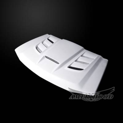 AmeriHood Fiberglass - Chevrolet Silverado 2500 VIP AmeriHood Ram Air Hood CS06AHVIPFHW25 - Image 3