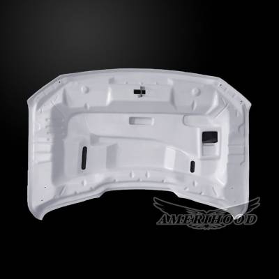 AmeriHood Fiberglass - Ford F150 SSK AmeriHood Heat Extracting Hood F1521AHSSKFHW - Image 2