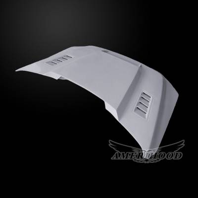 AmeriHood Fiberglass - Ford F150 SSK AmeriHood Heat Extracting Hood F1521AHSSKFHW - Image 5