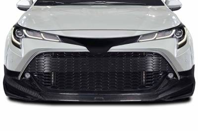 Toyota Corolla Medula Carbon Fiber Front Bumper Lip Body Kit 118666