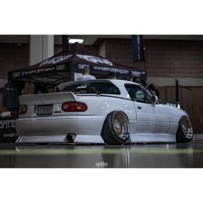 KBD Urethane - Mazda Miata Deuce Style KBD Urethane Rear Body Kit Bumper 37-6071 - Image 2