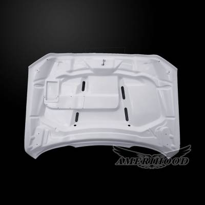 AmeriHood Fiberglass - Dodge Ram 3500 SSK AmeriHood Body Kit- Ram Air Hood DR3519AHSSKFHW - Image 2