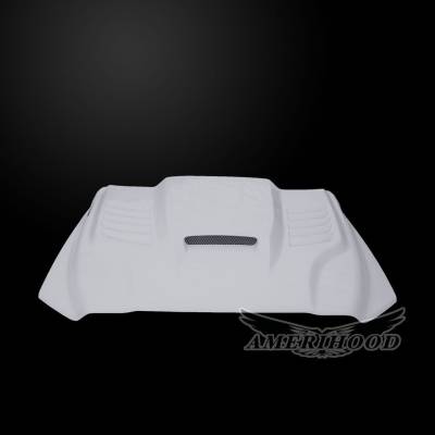 AmeriHood Fiberglass - Dodge Ram 3500 SSK AmeriHood Body Kit- Ram Air Hood DR3519AHSSKFHW - Image 3