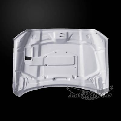 AmeriHood Fiberglass - Dodge Ram 3500 Type TA AmeriHood Body Kit- Ram Air Hood DR3519AHTAFHW - Image 2